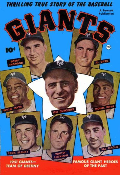 Thrilling True Stories Of The Baseball Giants Comic