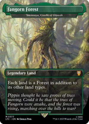 Yavimaya, Cradle of Growth (The Lord of the Rings Commander Decks)