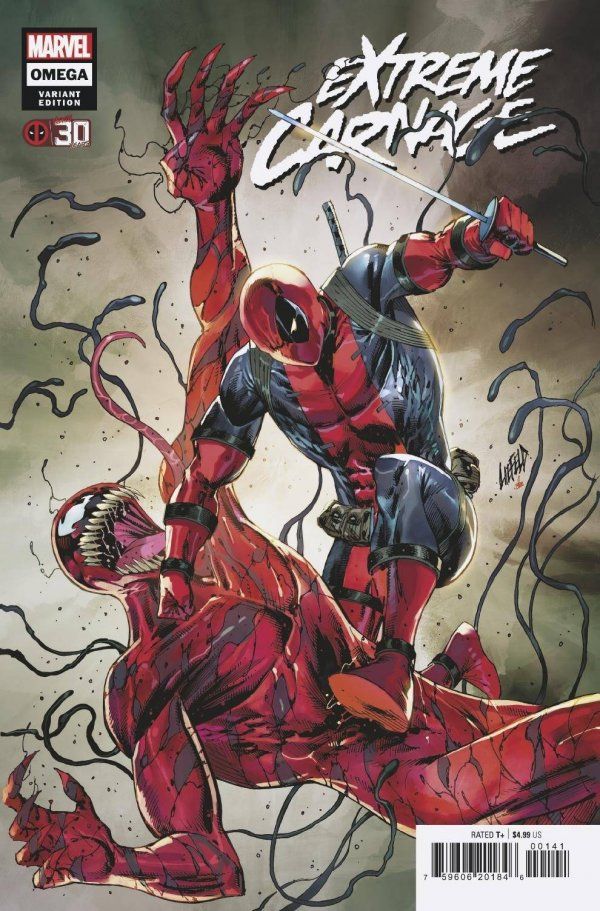 Extreme Carnage: Omega #1 (Liefeld Deadpool 30th Variant)
