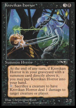 Krovikan Horror (Alliances) Trading Card