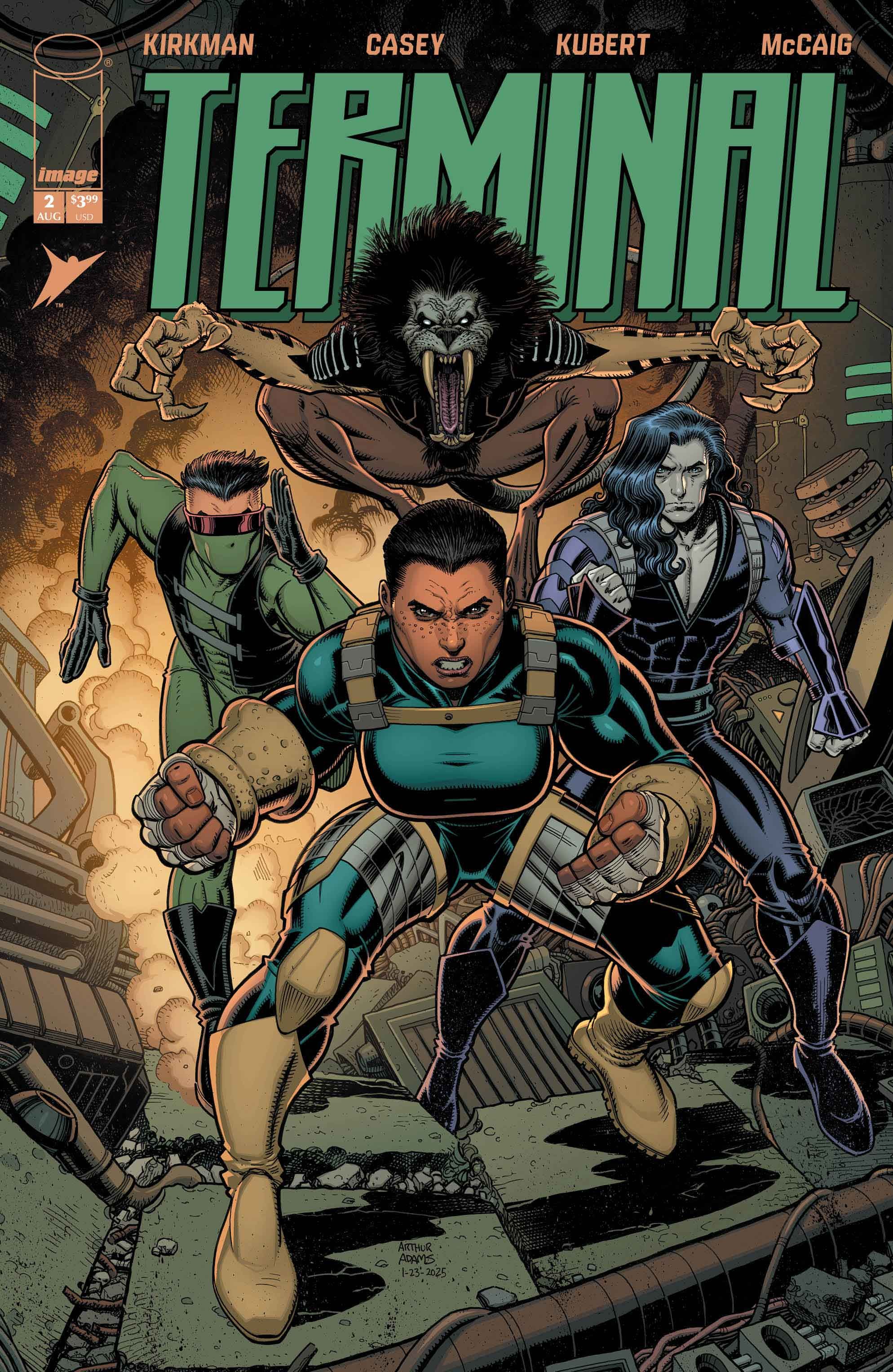 Terminal #2 (Cvr C Arthur Adams & Dave Mccaig Variant) Comic