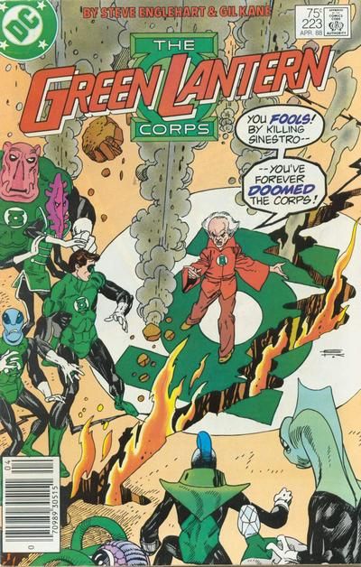 Green Lantern Corps #223 Comic
