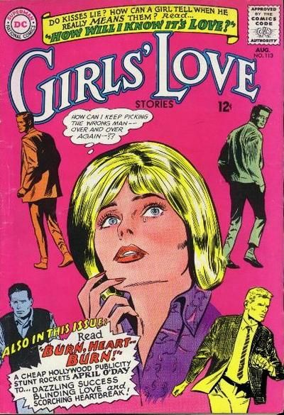 Girls' Love Stories #113 Comic