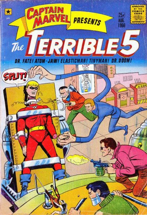 Captain Marvel Presents the Terrible Five #1