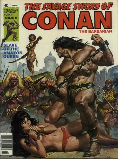 The Savage Sword of Conan #41 Comic