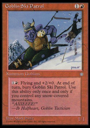 Goblin Ski Patrol (Ice Age) Trading Card