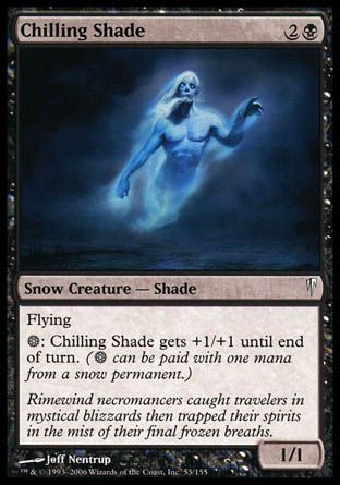 Chilling Shade (Coldsnap) Trading Card