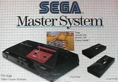 Sega Master System Console Video Game