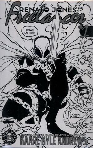 Renato Jones, Season 2: Freelancer #1 (Spawn Month Black & White Variant)