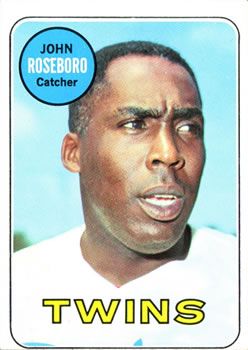 John Roseboro 1969 Topps #218 Sports Card