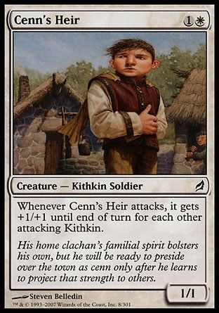 Cenn's Heir (Lorwyn) Trading Card