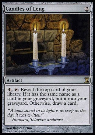 Candles of Leng (Time Spiral) Trading Card