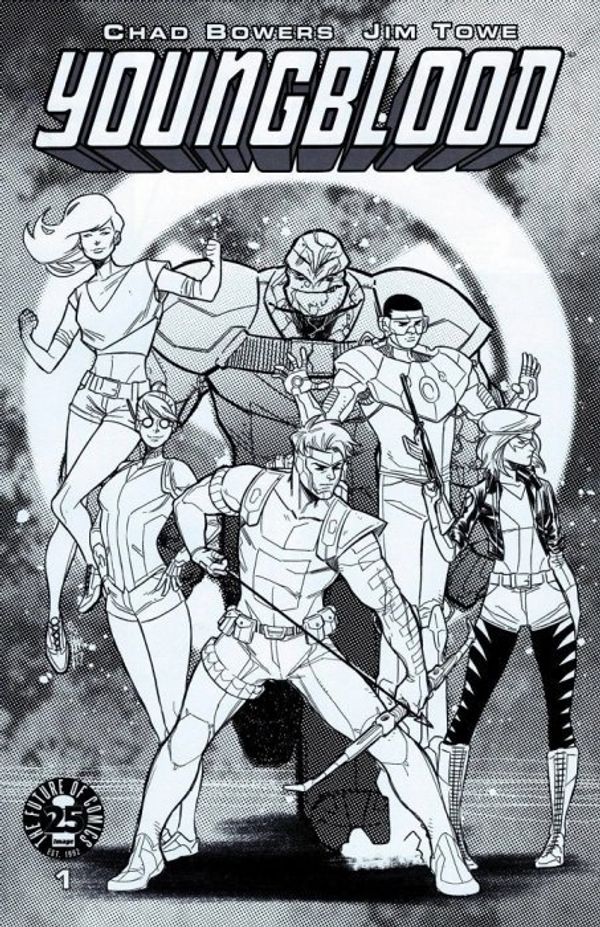 Youngblood #1 (Blindbox 25th Anniversary Sketch Edition)