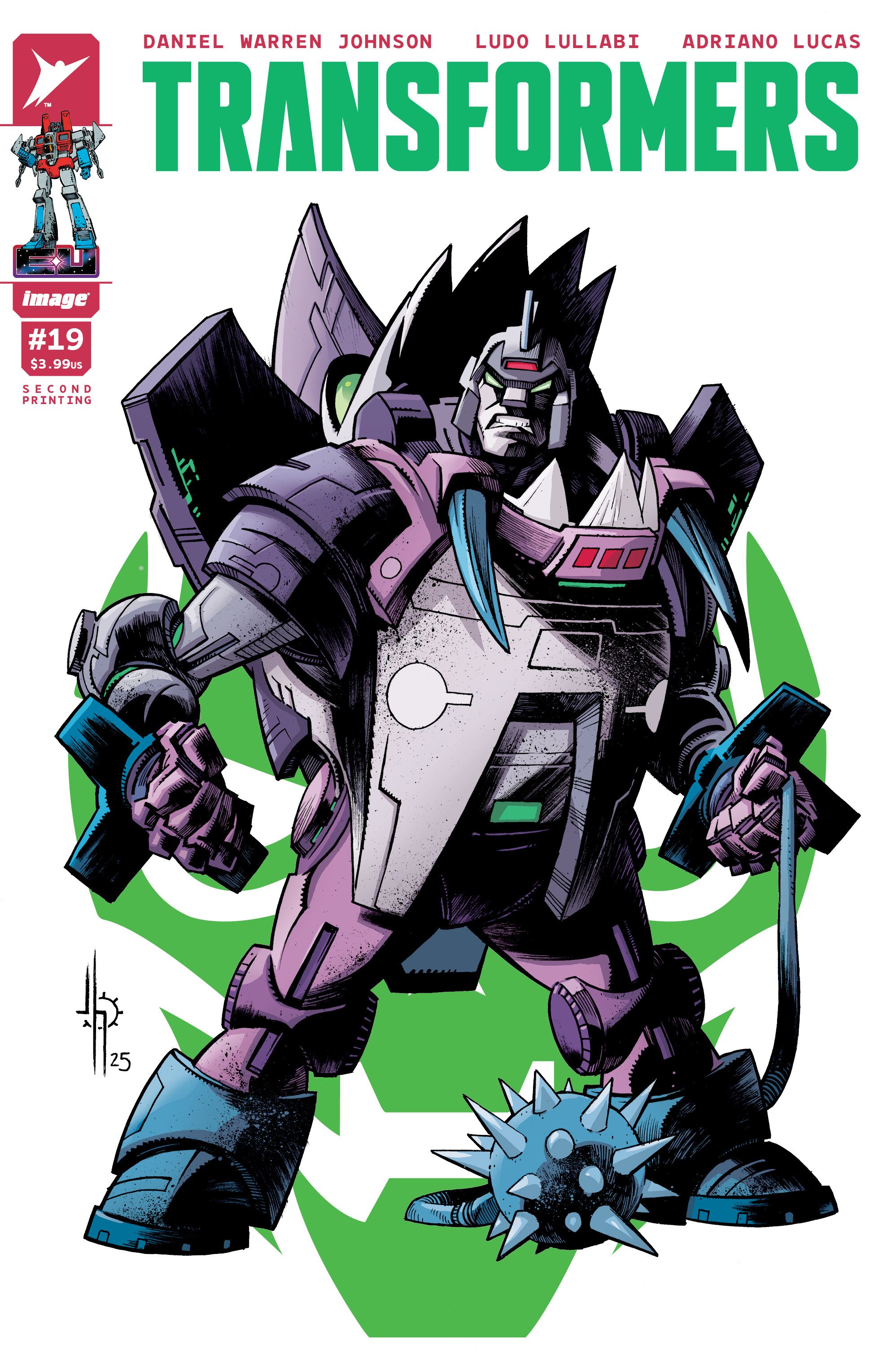 Transformers #19 (2nd Ptg Cvr B Jason Howard Quintessons Variant) Comic