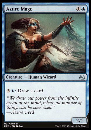 Azure Mage (Modern Masters 2017) Trading Card