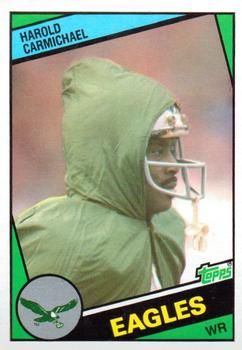 Harold Carmichael 1984 Topps #326 Sports Card