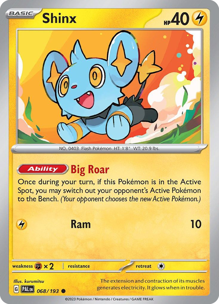 Shinx (68/193) - Paldea Evolved Pokémon Card