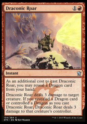 Draconic Roar (Dragons of Tarkir)