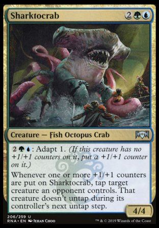 Sharktocrab (Ravnica Allegiance) Trading Card