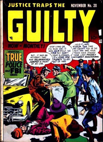 Justice Traps the Guilty #20 Comic