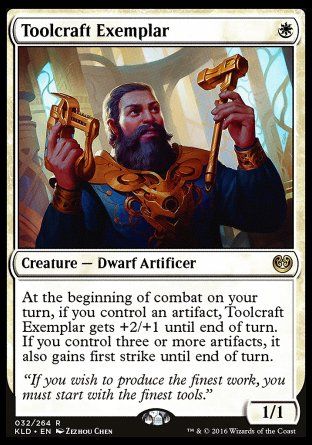 Toolcraft Exemplar (Kaladesh) Trading Card