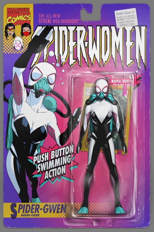 Spider-Gwen #7 (Christopher Action Figre Variant)