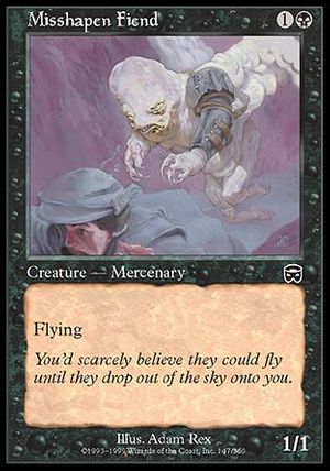 Misshapen Fiend (Mercadian Masques)