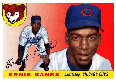Ernie Banks 1955 Topps #28 Sports Card