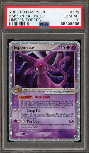 Espeon ex (102/115) - Unseen Forces
