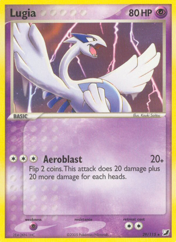 Lugia (29/115) - Unseen Forces Pokémon Card