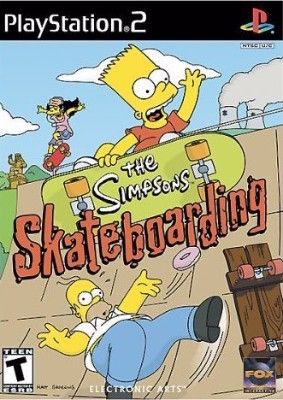 Simpsons Skateboarding Video Game