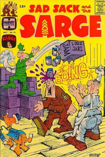 Sad Sack And The Sarge #74 Comic