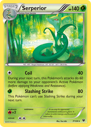 Serperior (7/124) - Fates Collide