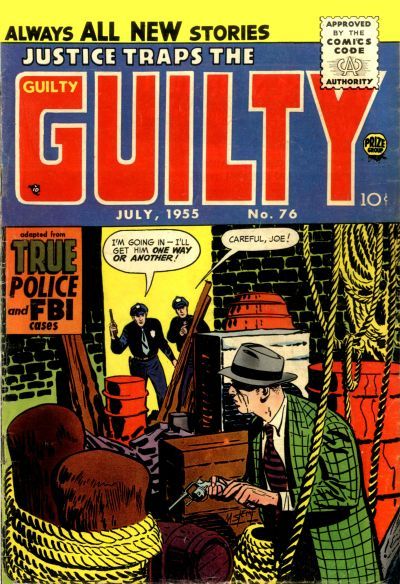 Justice Traps the Guilty #76 Comic