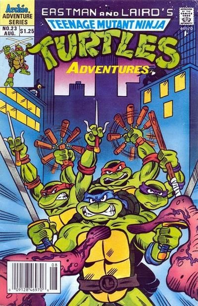 Teenage Mutant Ninja Turtles Adventures #23 Comic