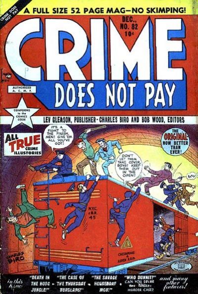 Crime Does Not Pay #82 Comic