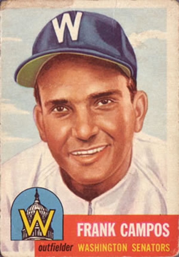 Frank Campos 1953 Topps #51