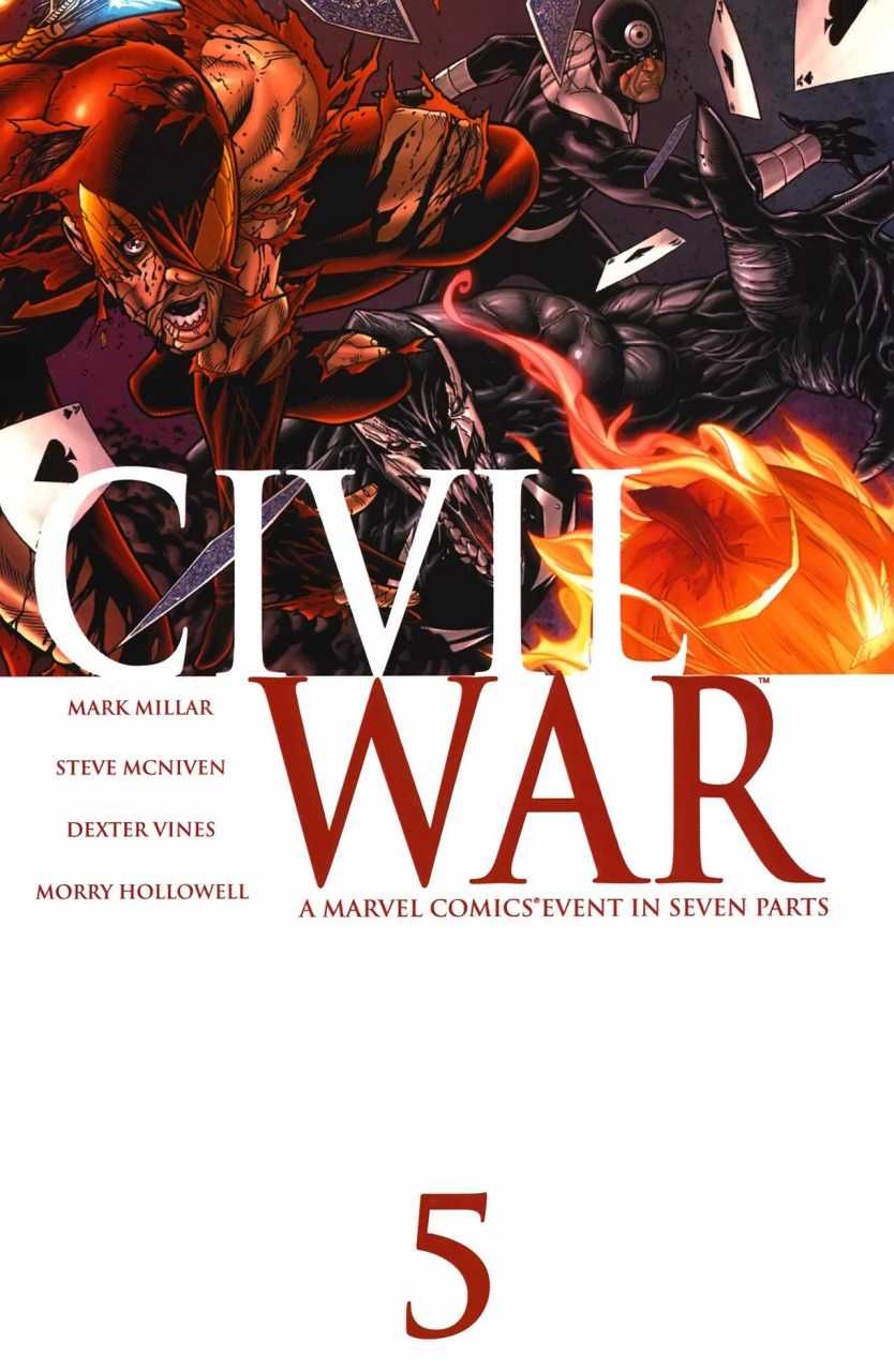 Civil War #5 Comic
