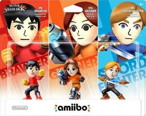 Mii Brawler, Gunner, & Swordfighter 3 Pack [Super Smash Bros. Series]