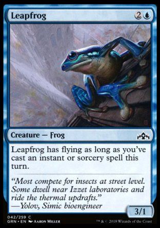 Leapfrog (Guilds of Ravnica) Trading Card