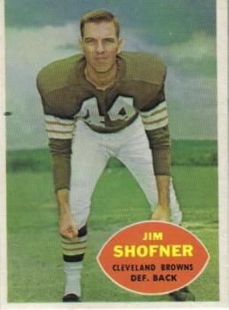 Jim Shofner 1960 Topps #29 Sports Card