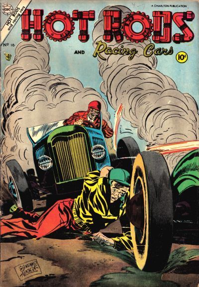 Hot Rods and Racing Cars #16 Comic