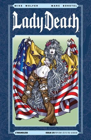 Lady Death  #25 (Pop Star Cover)