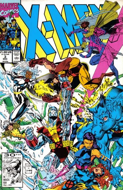 Date 10/1991 No 1 X-MEN Comic MARVEL Comics 