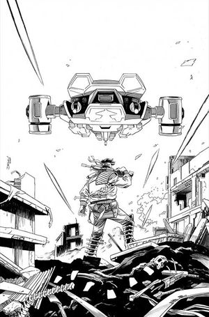 Terminator #10 (Cvr H Inc 1:15 Declan Shalvey Line Art Virgin Variant)