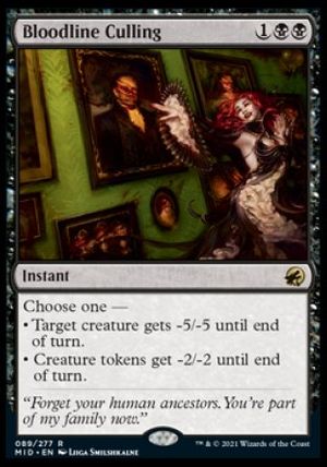 Bloodline Culling (Innistrad: Midnight Hunt)