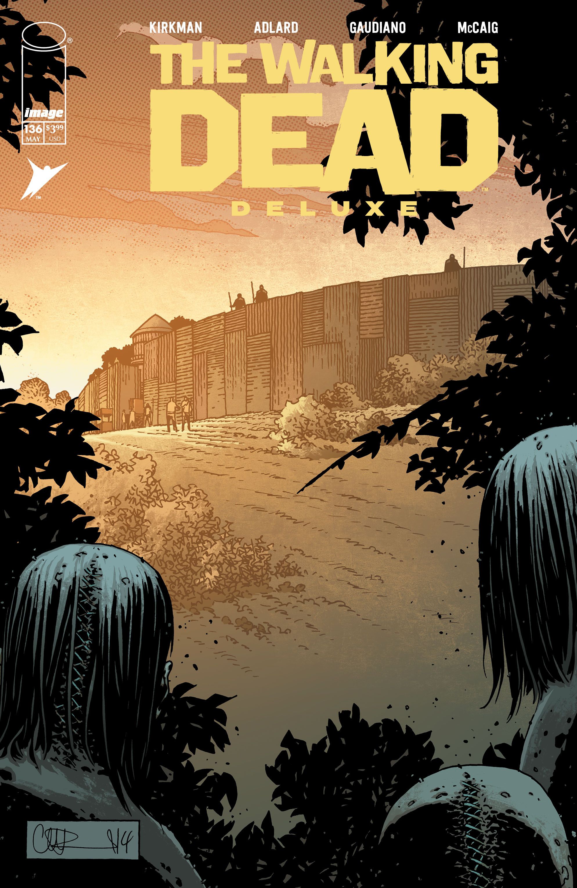 Walking Dead: Deluxe #136 (Cvr B Charlie Adlard & Mave Mccaig Variant) Comic