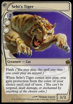 Seht's Tiger (Future Sight) Trading Card