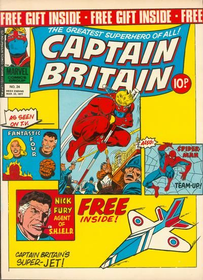 Captain Britain #24 Comic