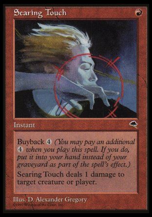 Searing Touch (Tempest) Trading Card